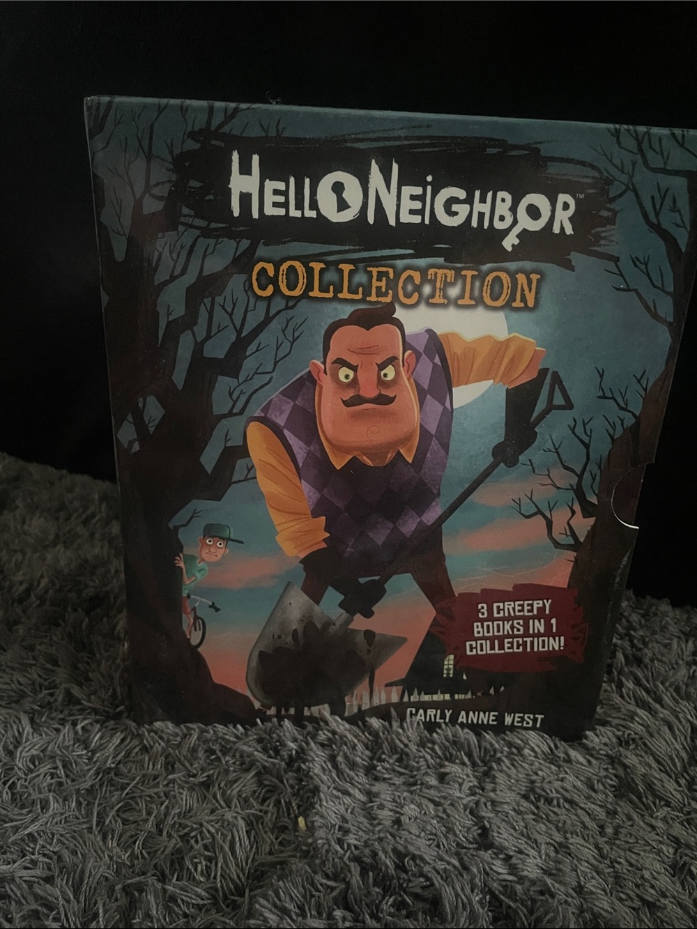 Hello Neighbor Collection Hardcover - Teal, Purple & Yellow Cover